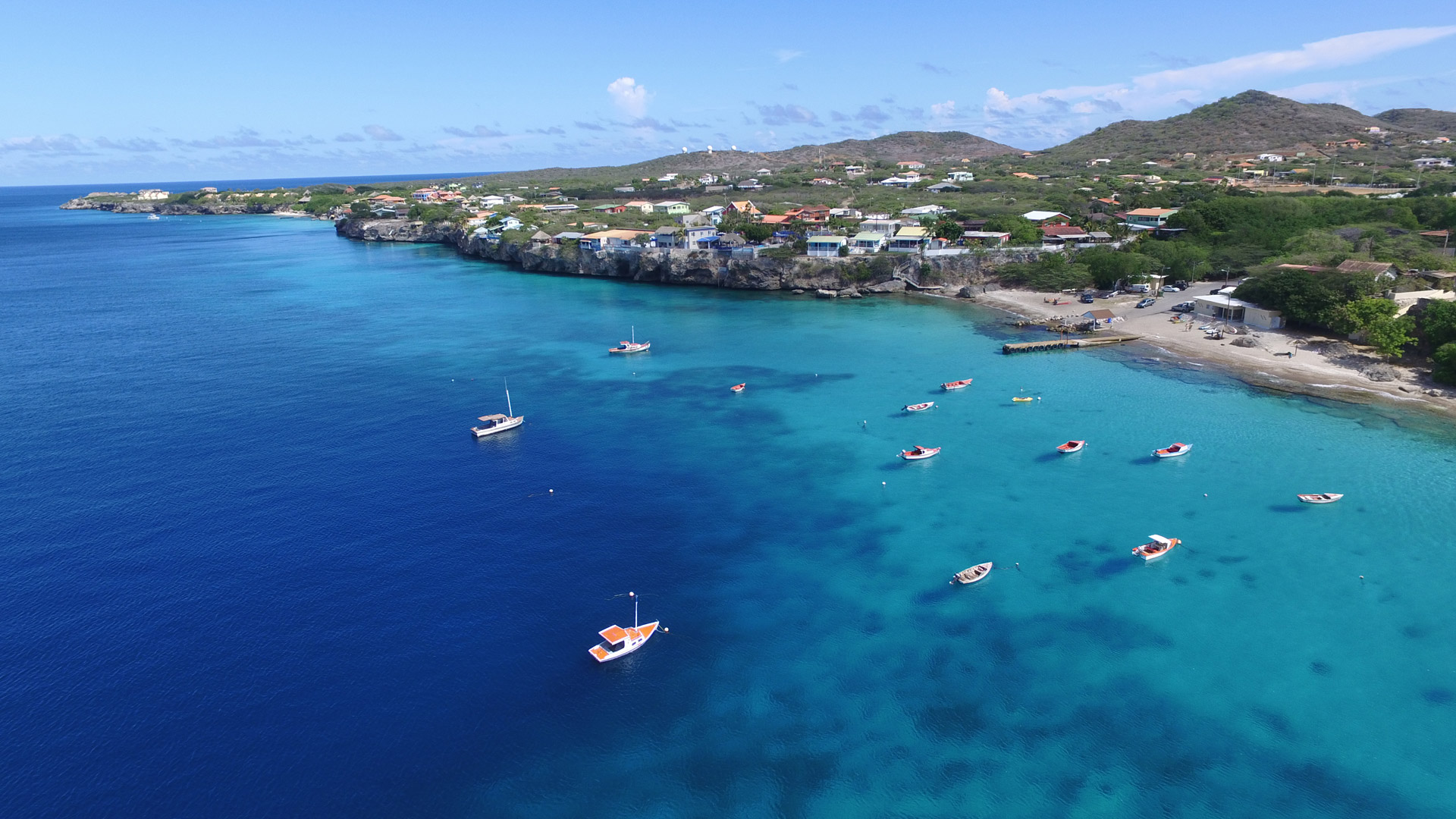 Blue Room Cave Above Water